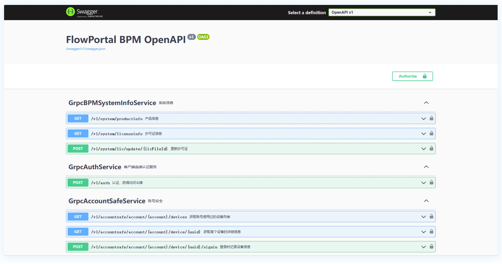 BPM引擎OpenAPI