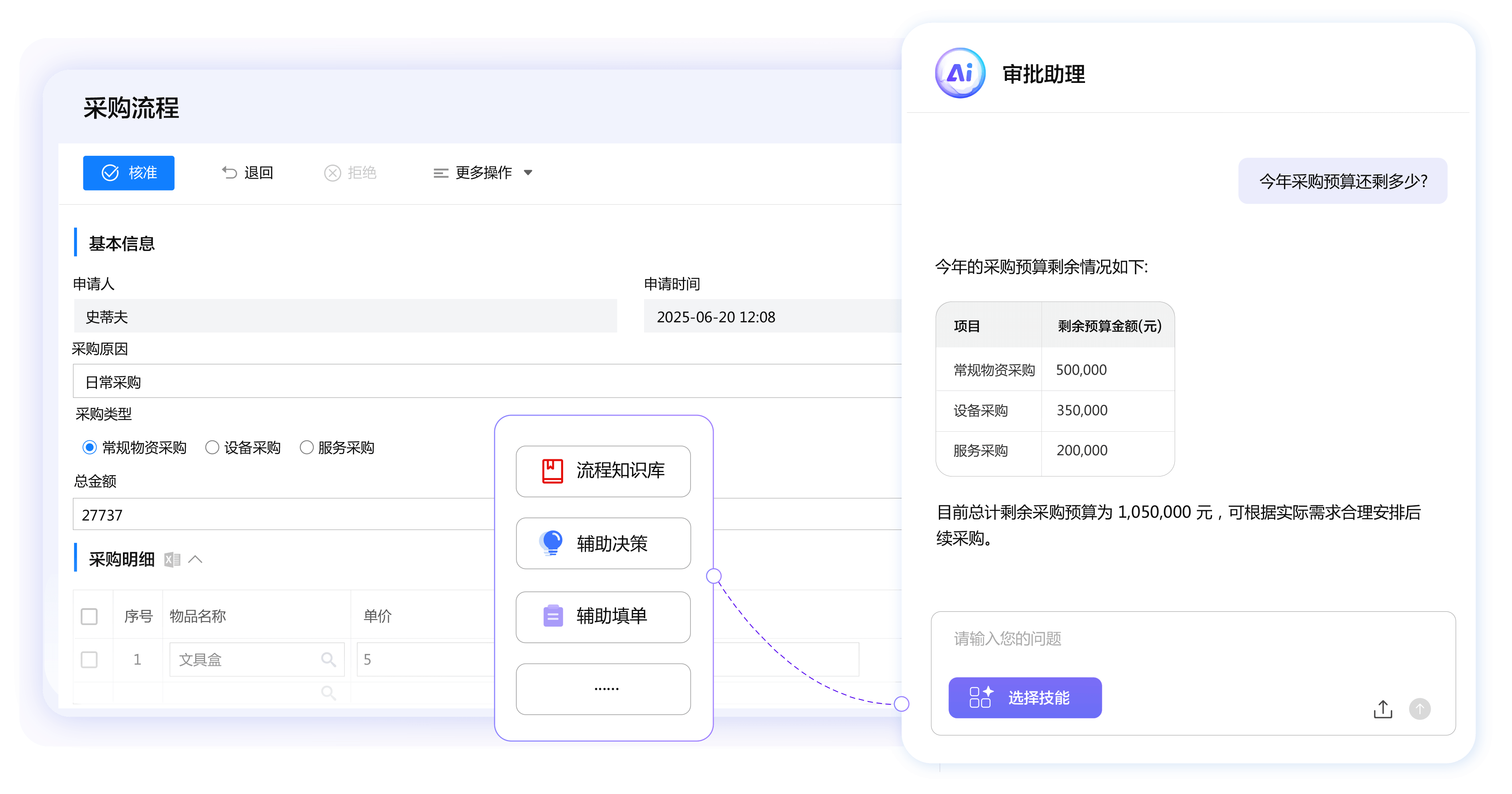 审批助理